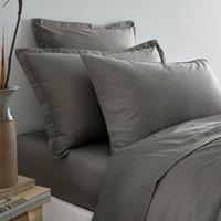 Soft Washed Recycled Cotton Continental Pillowcase