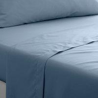 Pure Cotton Flat Sheet Blue