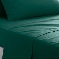 Pure Cotton Flat Sheet Green