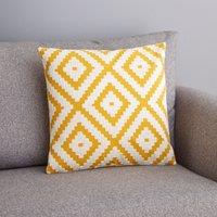 Geo Crewel Cushion Cover