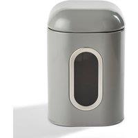 Grey Retro Kitchen Canister Grey