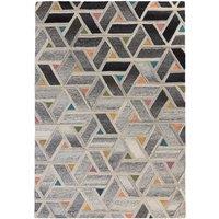 River Geometric Rug