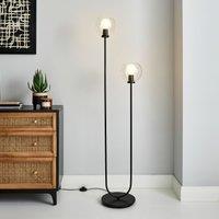 Apartment 2 Light Floor Lamp Black
