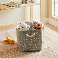 Dotty Storage Basket Grey Grey