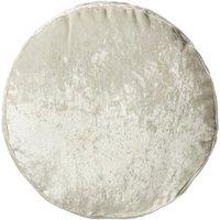 Crushed Velour Round Floor Cushion