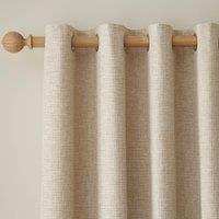 Albert Chenille Warm Sand Eyelet Curtains Warm Sand