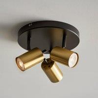 Carter 3 Light Semi Flush Spotlight