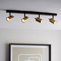 Carter 4 Light Gold Spotlight Bar Gold