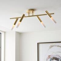 Lyla 4 Light Spotlight Bar Gold