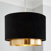 Nesa Two Tier Velvet Lamp Shade