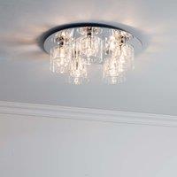 Vogue Armoury 5 Light Flush Ceiling Light