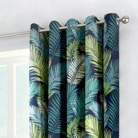 Fusion Tropical Eyelet Curtains