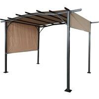 San Remo Pergola Gazebo Mocha