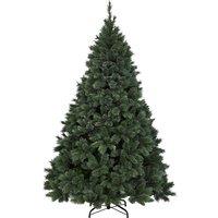 6ft Frosted Ontario Pine Hinged Christmas Tree