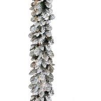 24" Artificial Iceland Fir Garland