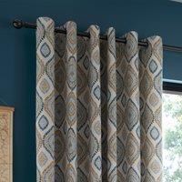 Pineapple Elephant Ziri Eyelet Curtains