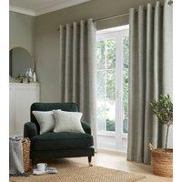 Churchgate Swithland Herringbone Eyelet Curtains