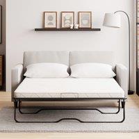 Zoe Light Grey Boucle 3 Seater Double Sofa Bed