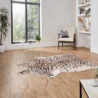 Faux Rug Brown/Beige