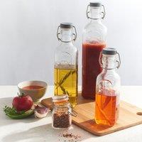 New Clip Top Bottle 600ml Clear