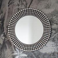 Sheriton Jewelled Round Wall Mirror