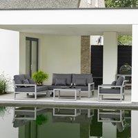 LIFE Mallorca 4 Seater Grey Lounge Set