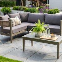 Arden 4 Seater Corner Set Grey