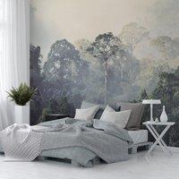 Rainforest Mural Wallpaper Green