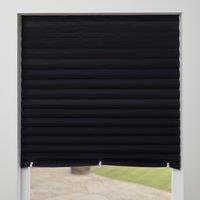 Blackout Temporary Pleated Blind