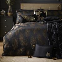 Laurence Llewelyn-Bowen Dandy Gold Duvet Cover and Pillowcase Set
