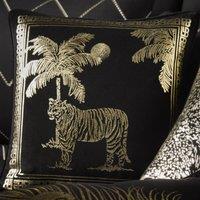 Laurence Llewelyn-Bowen Tiger Tiger Black Cushion