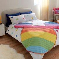 Disney Mickey Mouse Rainbow Bedspread