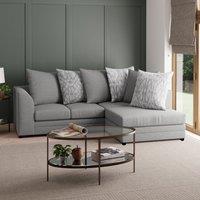 Washington Chenille Combo Small Corner Sofa