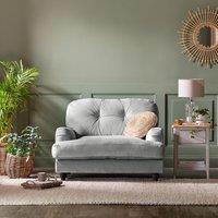 Martha Vintage Velvet Snuggle Chair