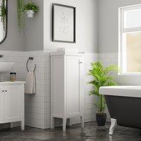 Lynton White Compact Bathroom Medium Unit White