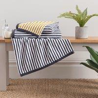 Reversible Striped Cotton Towel