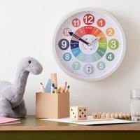 Kids Tell the Time Wall Clock