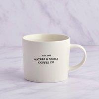 Waters & Noble Latte Mug White