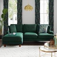 Beatrice Matte Velvet Corner Sofa