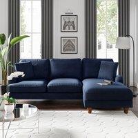 Beatrice Matte Velvet Right Hand Corner Chaise