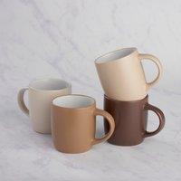 Set of 4 Assorted Colour Mugs