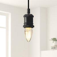 Set of 2 Status 5W Dimmable Filament SES Candle Bulbs