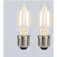 Set of 2 Status 2.5W ES Filament Candle Bulbs