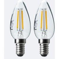 Set of 2 Status 4W SES Filament Candle Bulbs