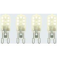 Set of 4 Status 2.2W G9 Cool White Bulbs