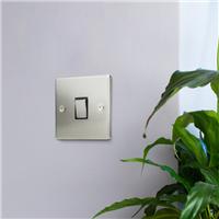 1 Gang 2 Way Stainless Steel Light Switch