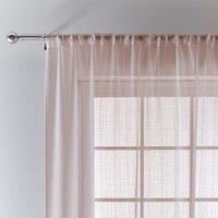 Aspen Blush Slot Top Single Voile Panel Blush