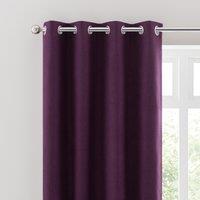 Luna Brushed Blackout Eyelet Curtains