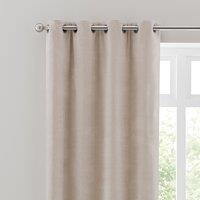 Chenille Ultra Blackout Eyelet Curtains