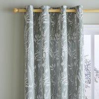 Meadow Jacquard Eyelet Curtains